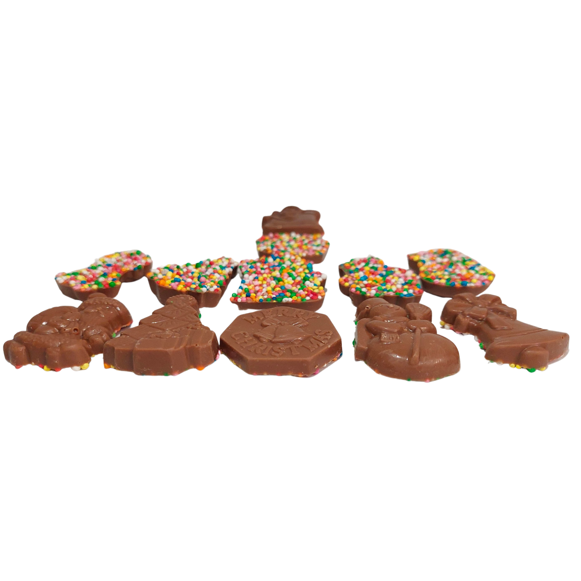 Christmas Sprinkle Bites Milk Chocolate