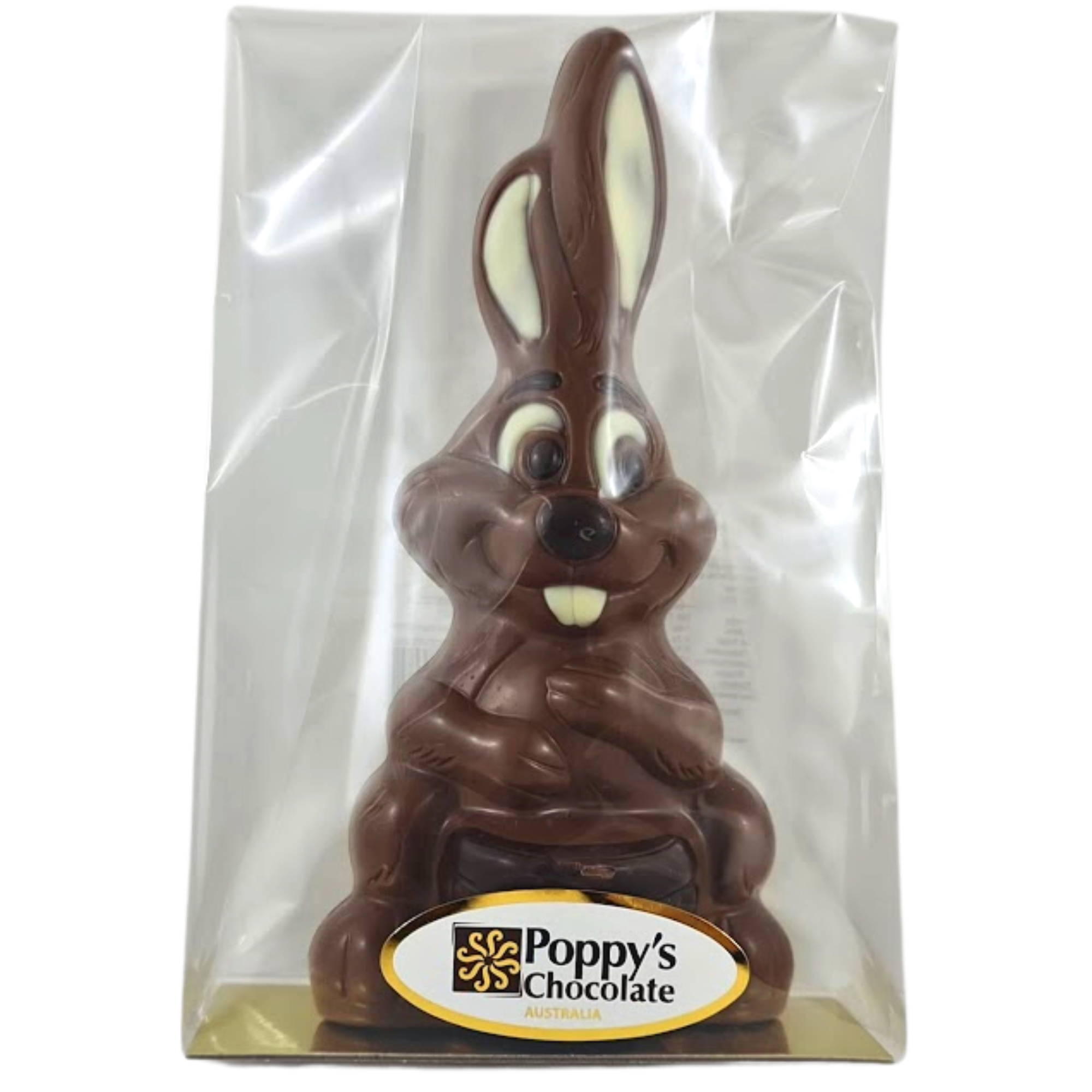 Milk Chocolate Easter Bunny Holding Egg Large