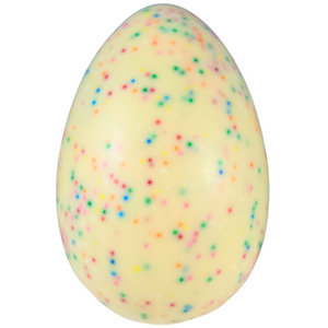 Deluxe White Chocolate Rainbow Easter Egg