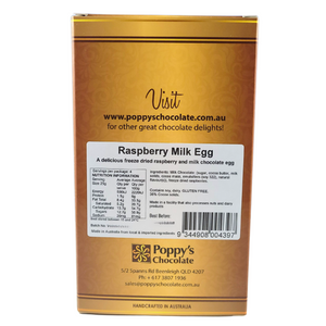 Deluxe Raspberry Milk Chocolate Easter Egg