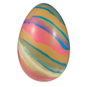 Deluxe Brushed Caramel Chocolate Easter Egg