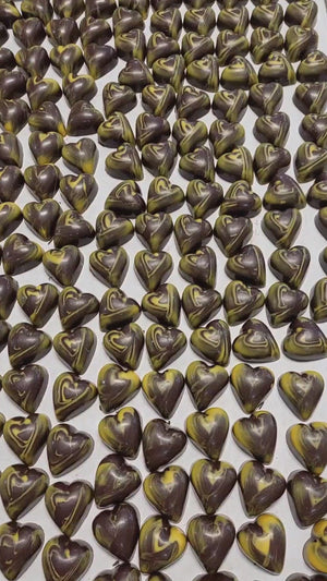 Caramel Heart Dark Chocolate
